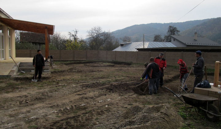10. fotografia fotogalérie Výstavba denného stacionára ASEN