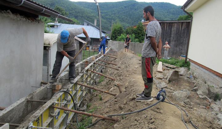 14. fotografia fotogalérie Výstavba denného stacionára ASEN