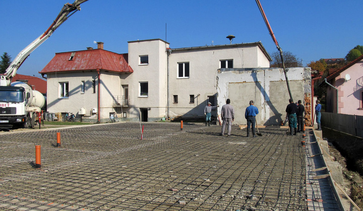 20. fotografia fotogalérie Výstavba denného stacionára ASEN