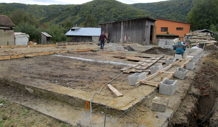 24. fotografia fotogalérie Výstavba denného stacionára ASEN