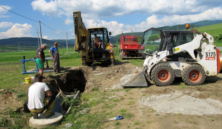2. fotografia fotogalérie Dobudovanie kanalizácie v obci