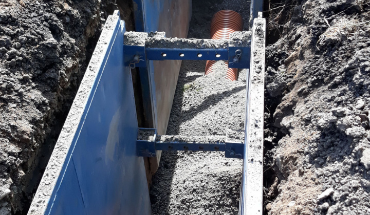 5. fotografia fotogalérie Dobudovanie kanalizácie v obci