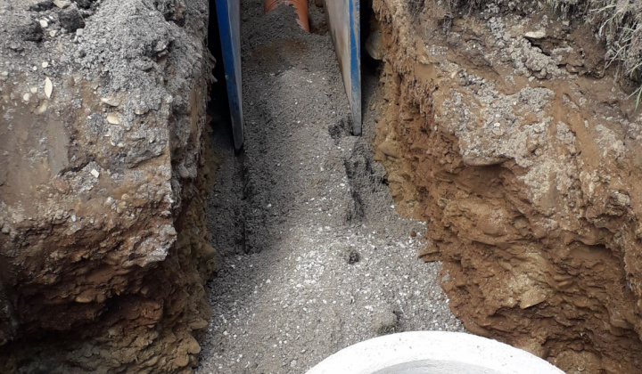 11. fotografia fotogalérie Dobudovanie kanalizácie v obci