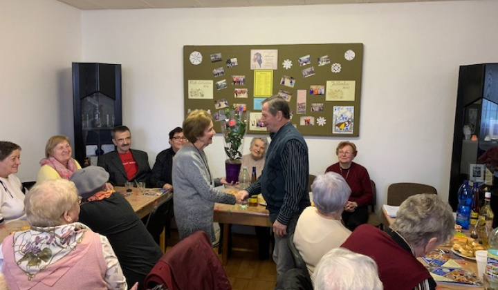 10. fotografia fotogalérie Výročná schôdza klubu dôchodcov 09.02.2020