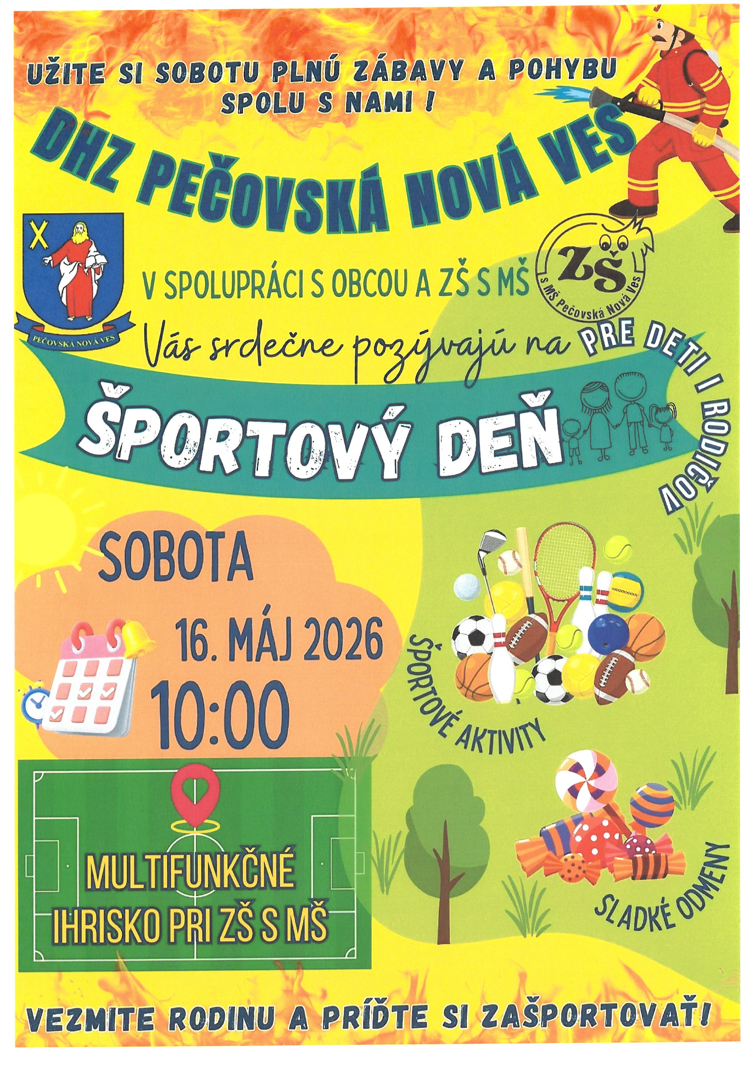 Športový deň DHZ 16.5.2026