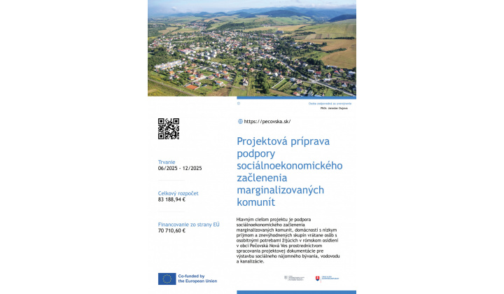 Fotka - Projektová príprava podpory sociálnoekonomického začlenenia marginalizovaných komunít